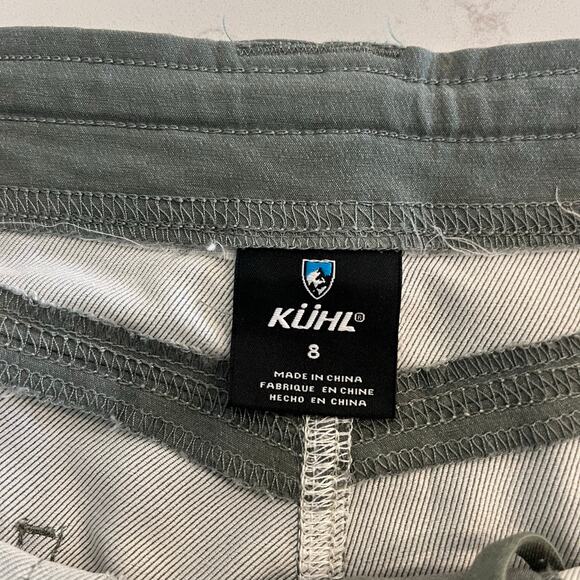Kuhl Anfib Gray Hiking Utility Outdoor Shorts Size 8 - Picture 3 of 7
